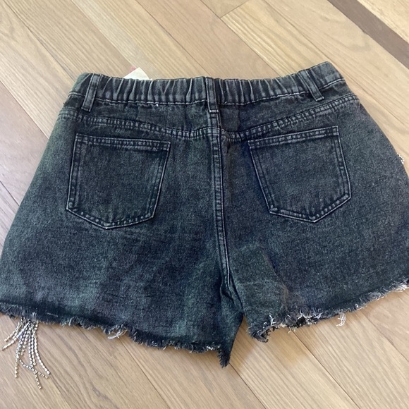 Savanna Jane Fringe Denim Shorts - Picture 9 of 9